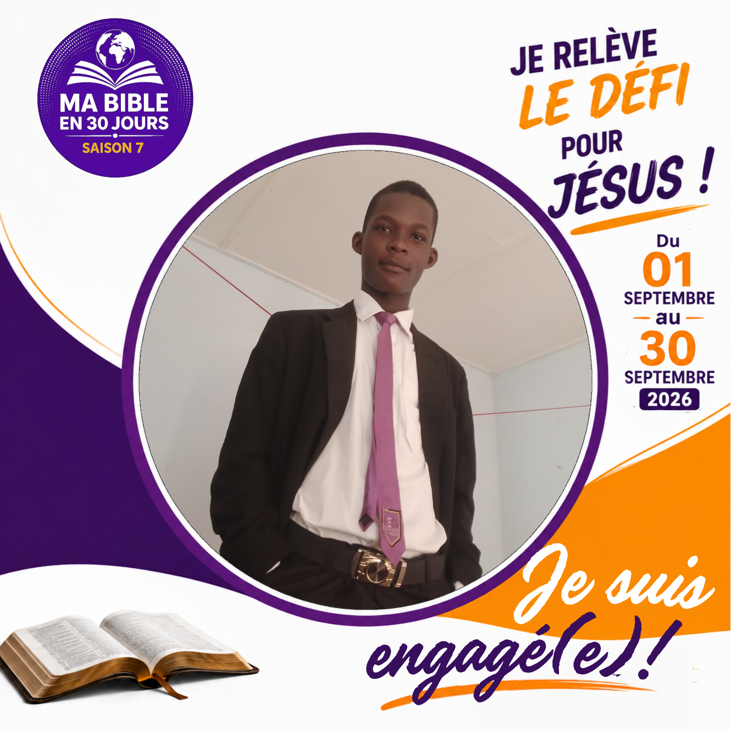 Badge de Elie Emmanuel
